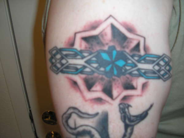 Abstract design tattoo