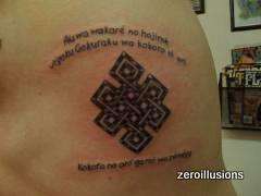 buddest eternity knot tattoo