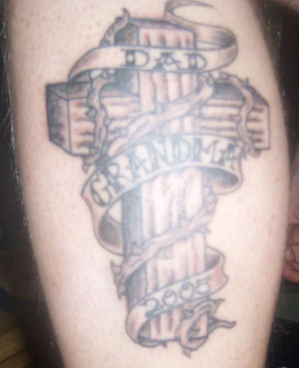 my son's memorial tatt after healing tattoo