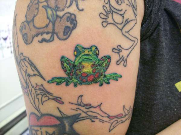 Frog tattoo