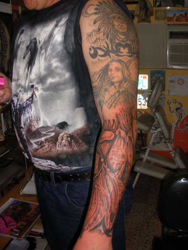 INDIAN MOTIVES tattoo