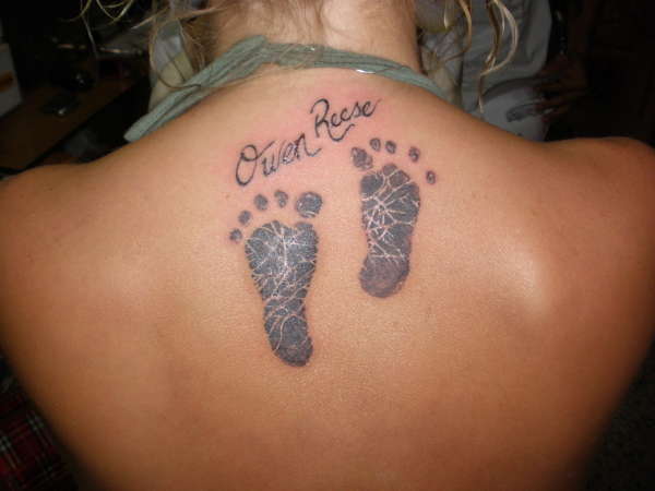 trbute to his little son ( R.I.P.) tattoo