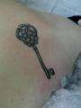 Antique Key tattoo