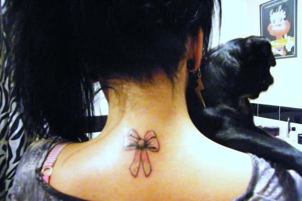 First Tattoo - Bow tattoo