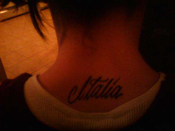 Ms. Italia :) tattoo