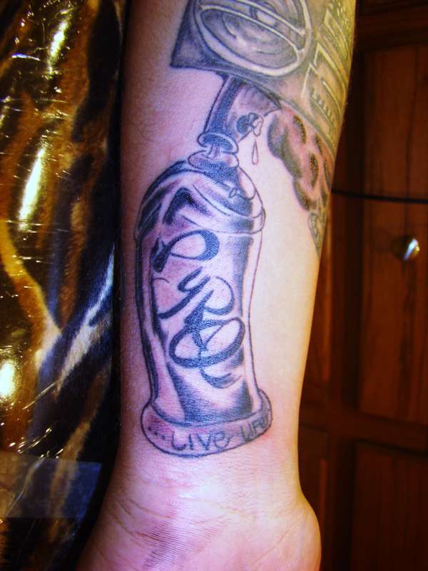 pyro can tattoo