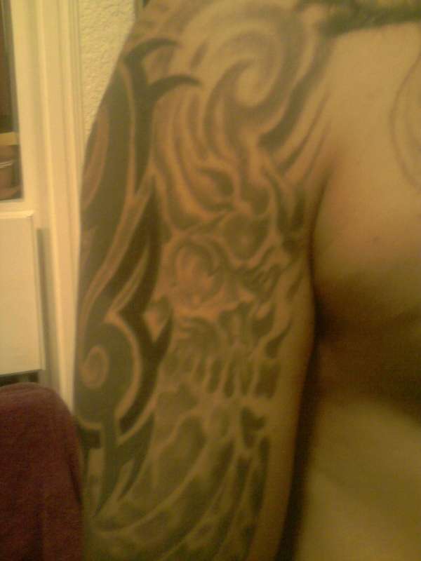 skull tattoo