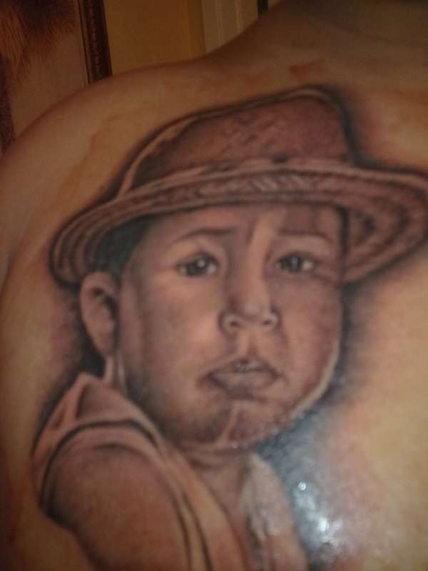 my son SETH tattoo