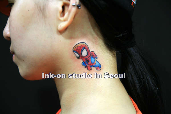 spider man tattoo tattoo