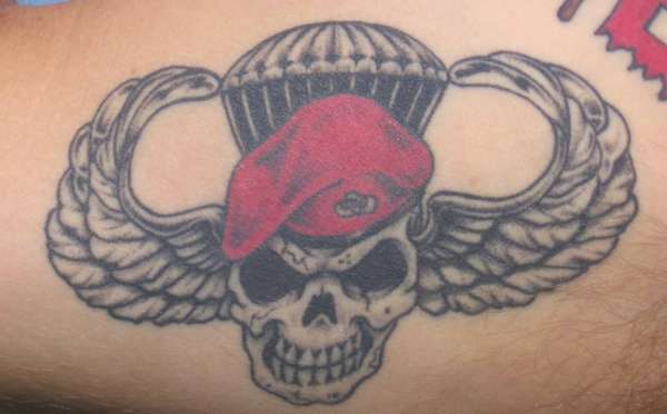 army skull tattoo designs