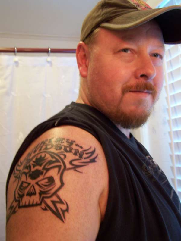 Harley tat tattoo