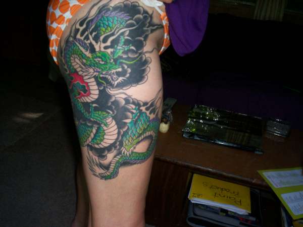 dragon tattoo