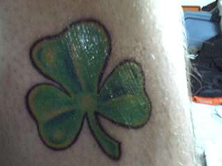 Shamrock tattoo