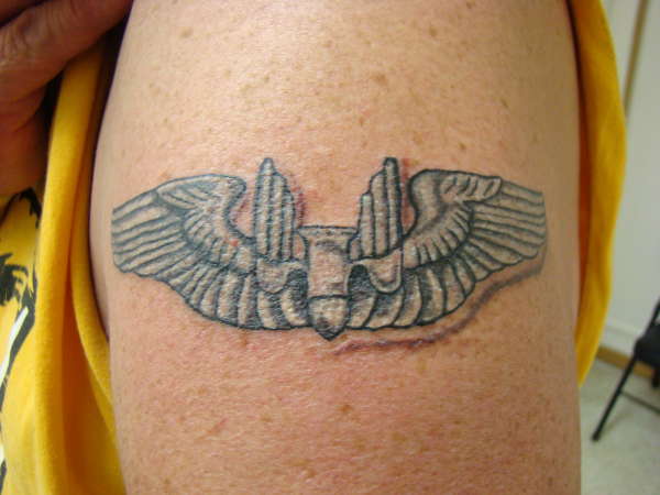 flight pin tattoo