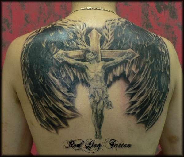Jesus Back Tattoo tattoo