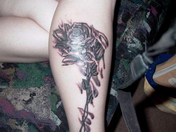 a rose that won;t fade tattoo