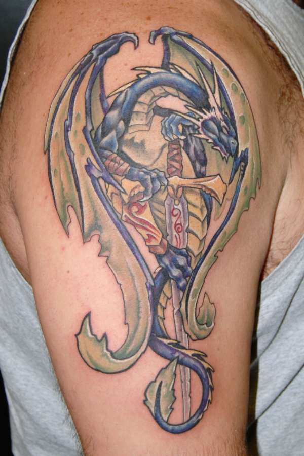 dragon tattoo