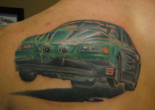 dragster tattoo