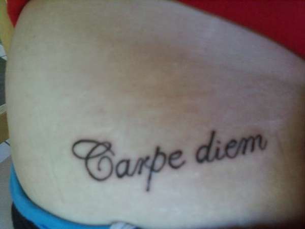 Carpe diem tattoo