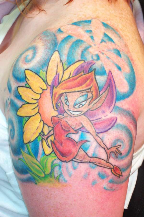 FLOWER FAIRIE tattoo