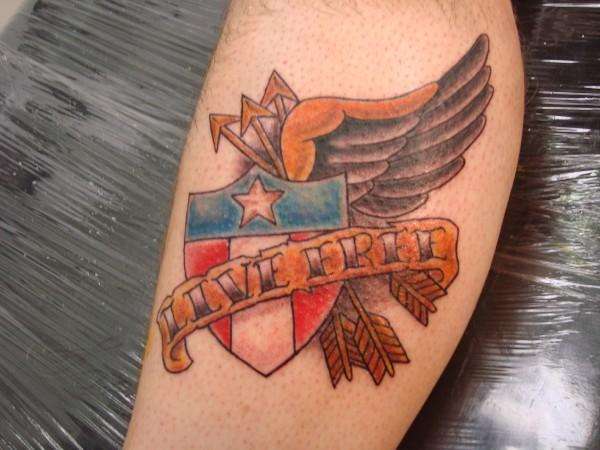 live free tattoo