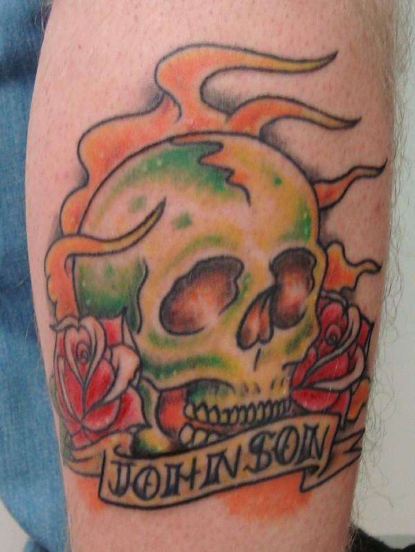 skull tattoo