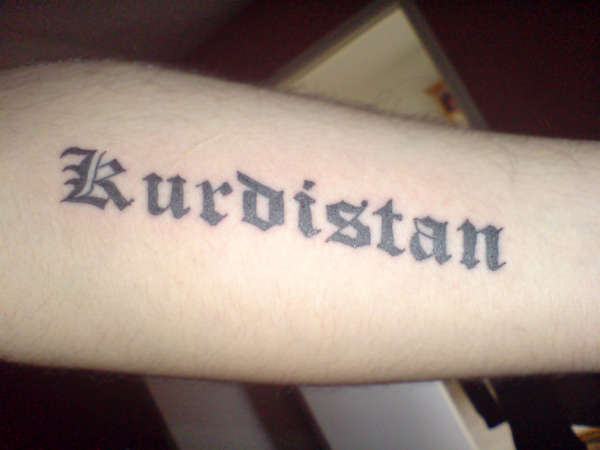 kurdistan tattoo