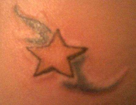 Latest one...home done.. tattoo