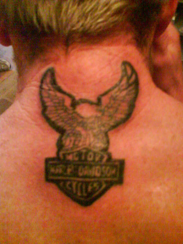 neck tattoo