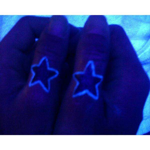 Glowing Stars tattoo