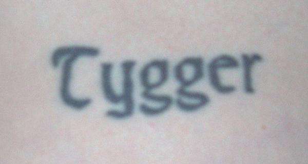 Tygger tattoo