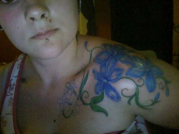 Lillies... so far... tattoo