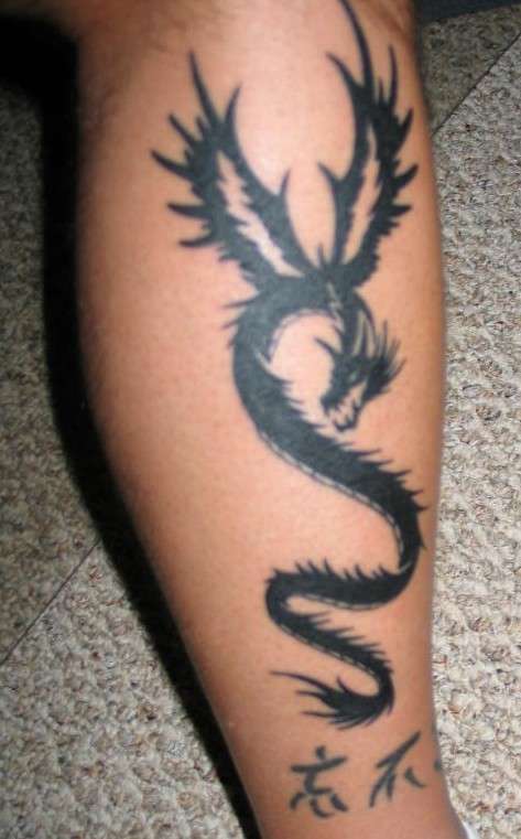 dragon tattoo
