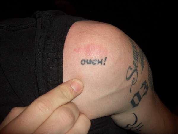 ouch! tattoo