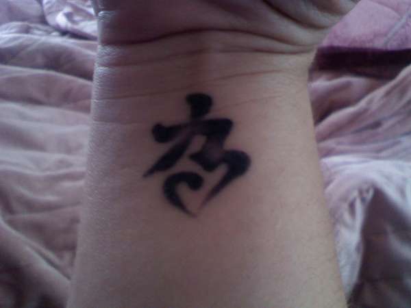 strength comes from the heart tattoo