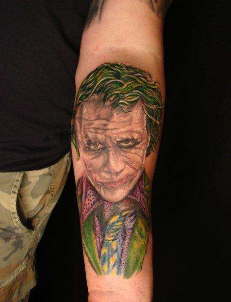 joker tattoo