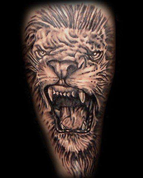 lion tattoo