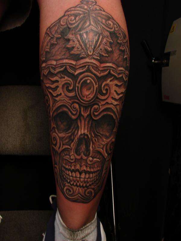 skull tattoo