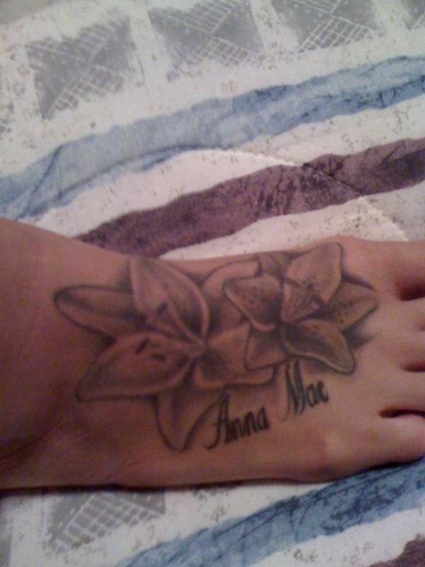 Updated Foot Tattoo tattoo