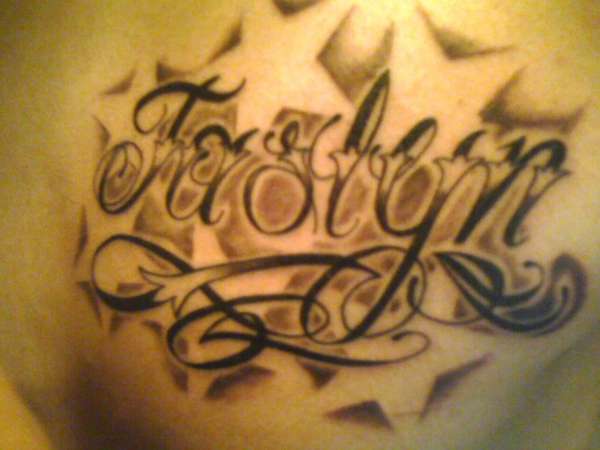 on my chest tattoo