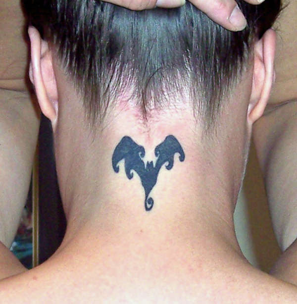 bat tattoo