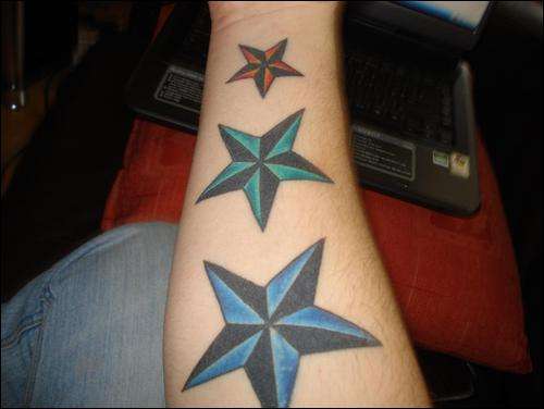 stars tattoo