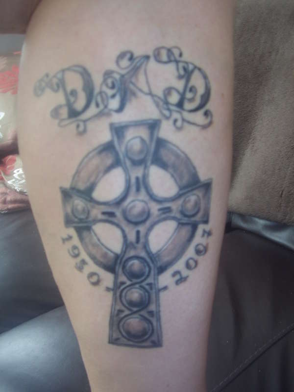 A Fitting Tribute - Cross tattoo