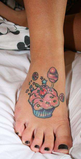 Cupcake tattoo tattoo