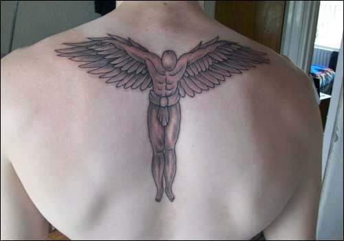 Gardian angel tattoo