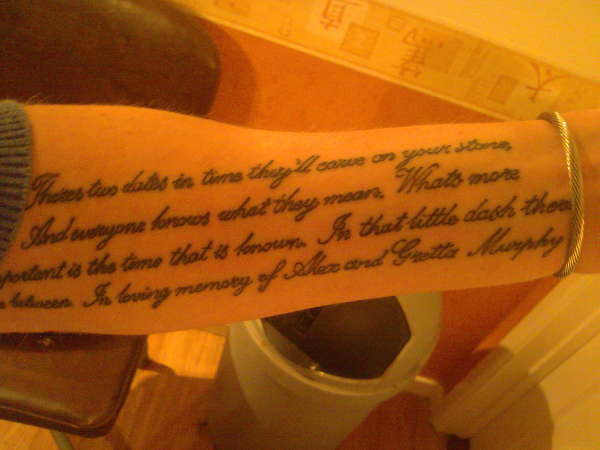 Phase tattoo
