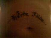 White Pride tattoo