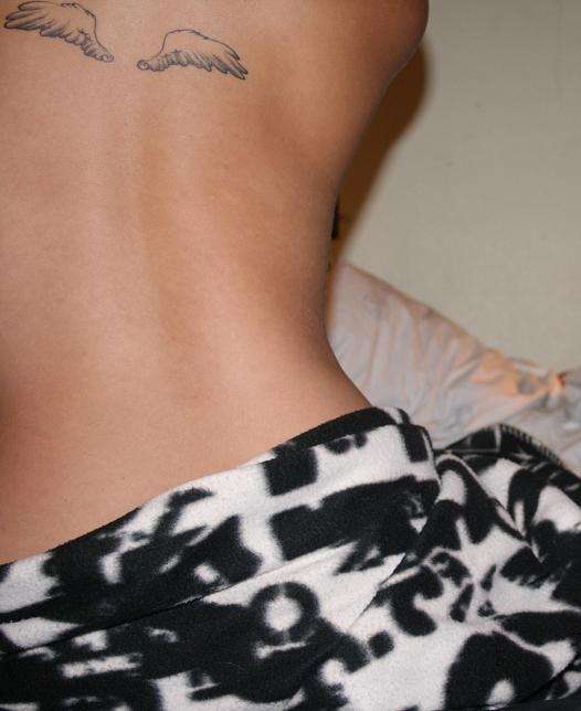Wings tattoo
