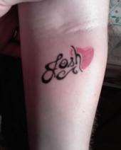 josh tattoo