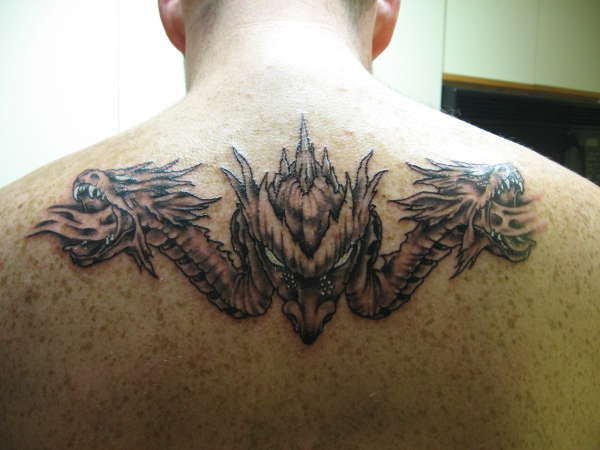 3 Headed Dragon tattoo